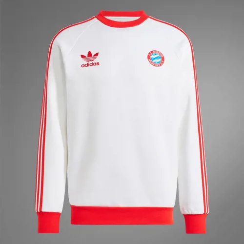 adidas Originals FC Bayern Munchen Sweater - Weiss/Rot
