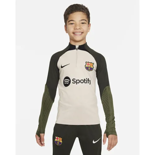 FC Barcelona Trainingspullover 2023–2024 – Kinder